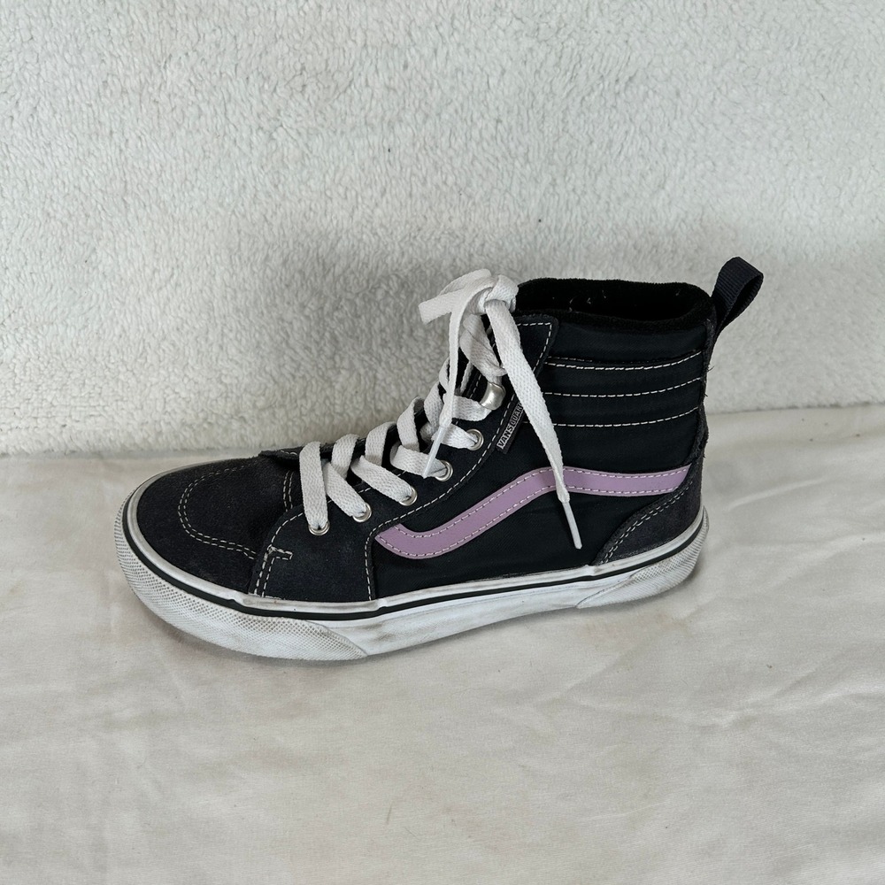 Vans Sk8-Hi Vansguard Missy Black Lavender High Top Sneakers 3.0 US Missy - Picture 7 of 13